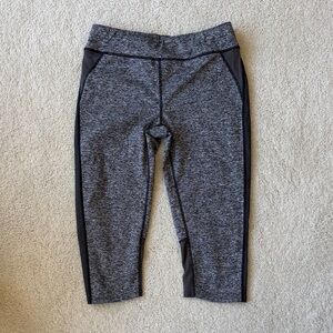Women’s gray and black active wear Leggings (knickers)